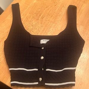 Aritzia Sculpt Knit Button Tank